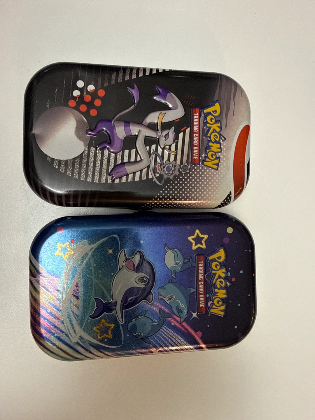 Pokemon Trading Card Game Tins (2)