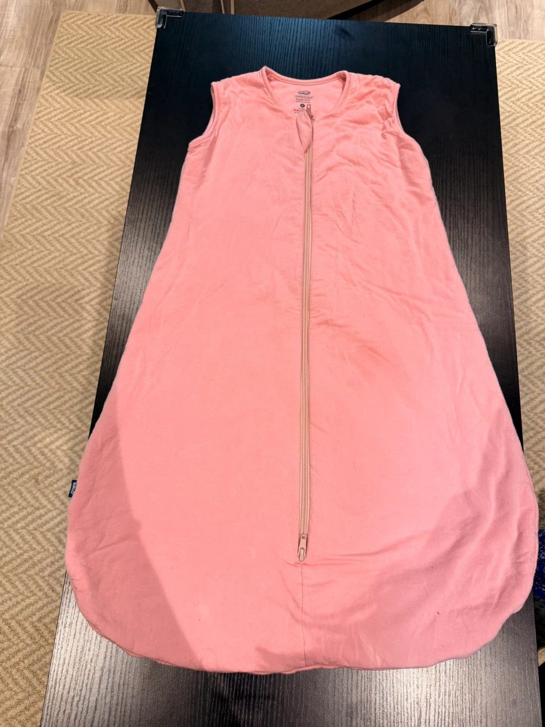 HALO SleepSack SuperSoft Bamboo Viscose Baby Sleep Bag M Pink