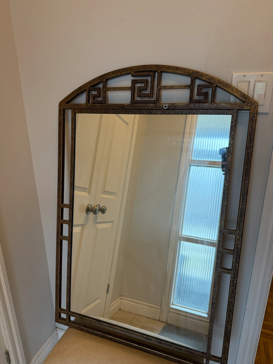 Decorative Wall Mirror with Metal Frame - photo 2