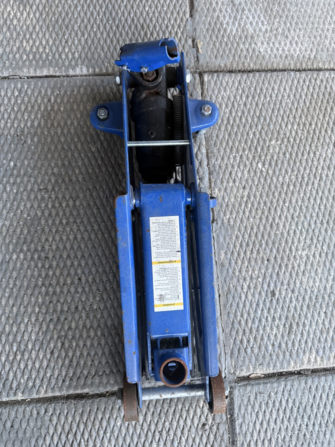 Blue Floor Jack