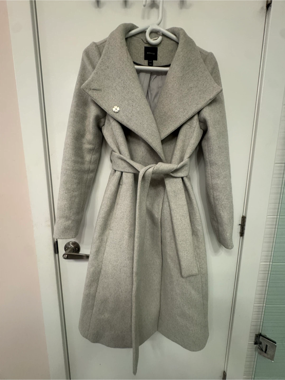 RW&Co Grey Wool blend Coat XS