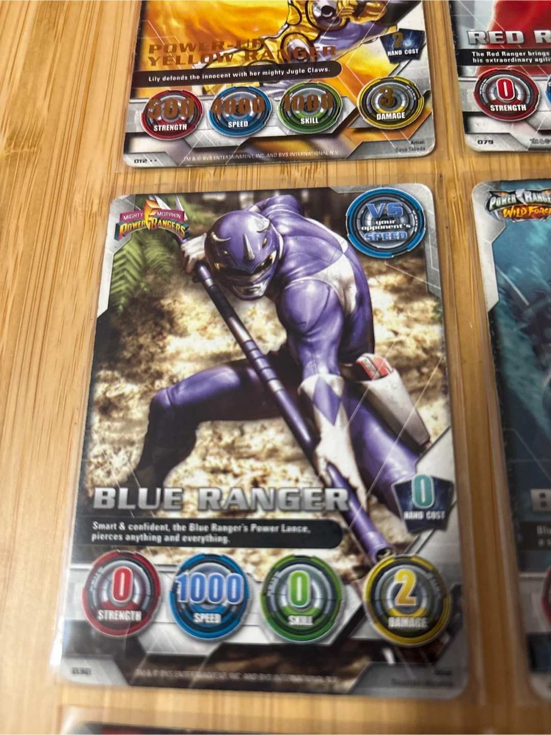 Power Ranger trading cards - photo 5