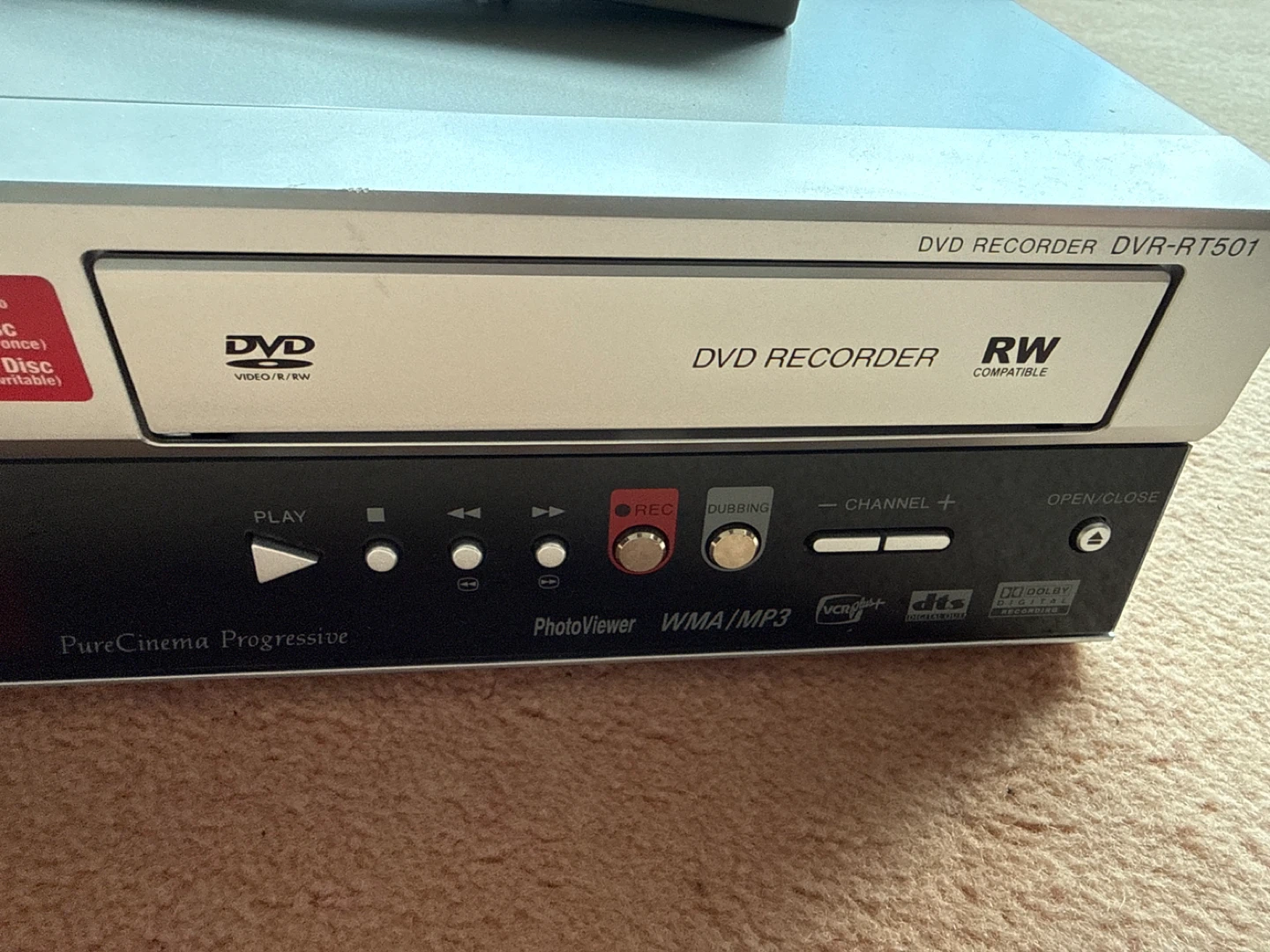 Pioneer Recorder & DVD Player/Recorder - photo 2