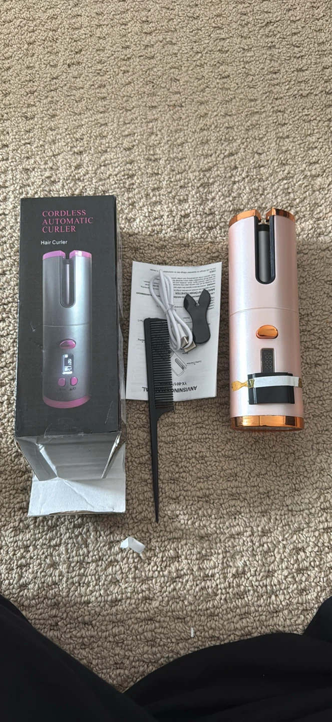 Anvsisings Cordless Automatic Hair Curler - photo 4