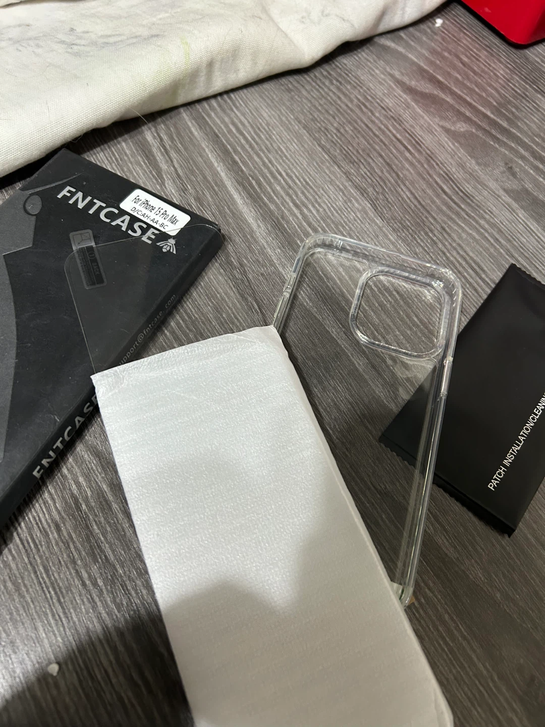 New-FNTCASE Clear Phone Case for iPhone 15 Pro Max - photo 2