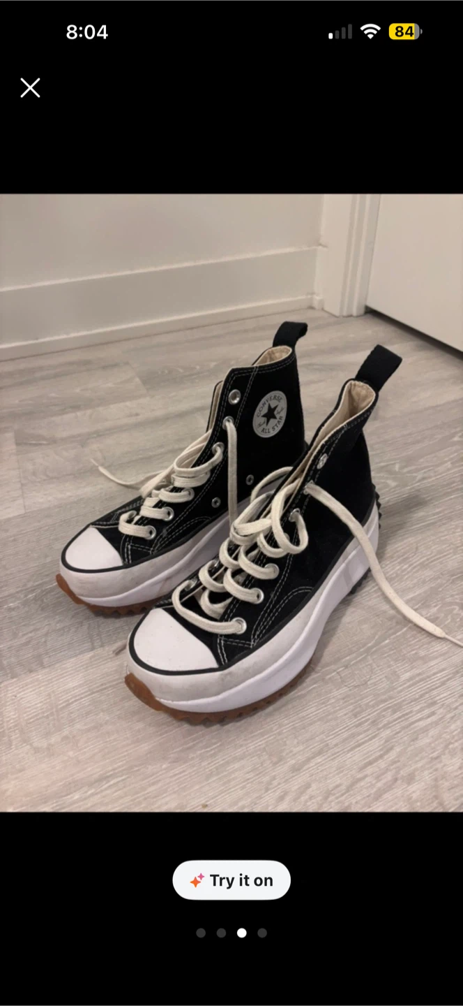 Converse Run Star Hike High Top - size 5.5 - photo 3