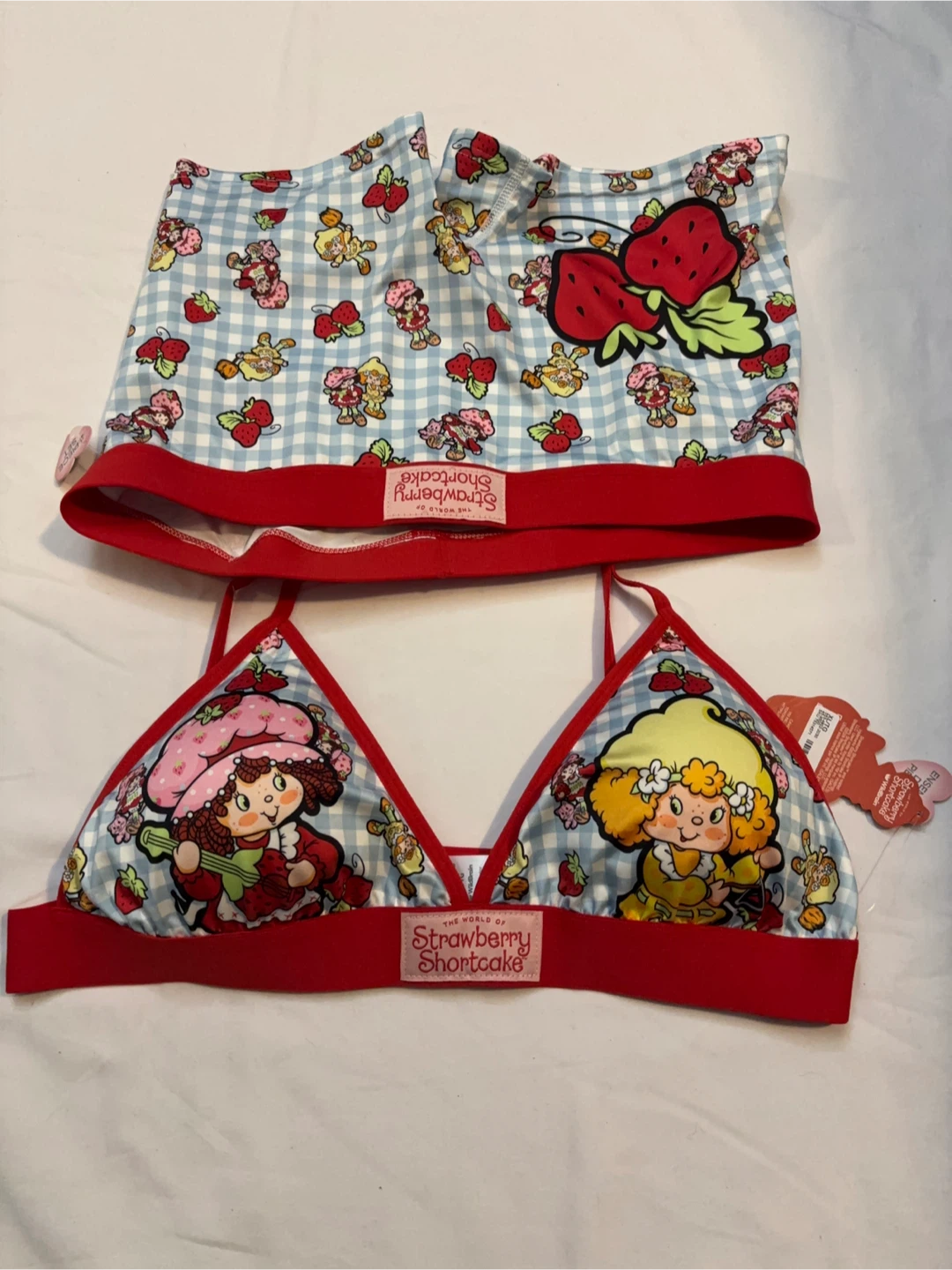 Strawberry Shortcake Bralette & Boy Shorts - photo 2