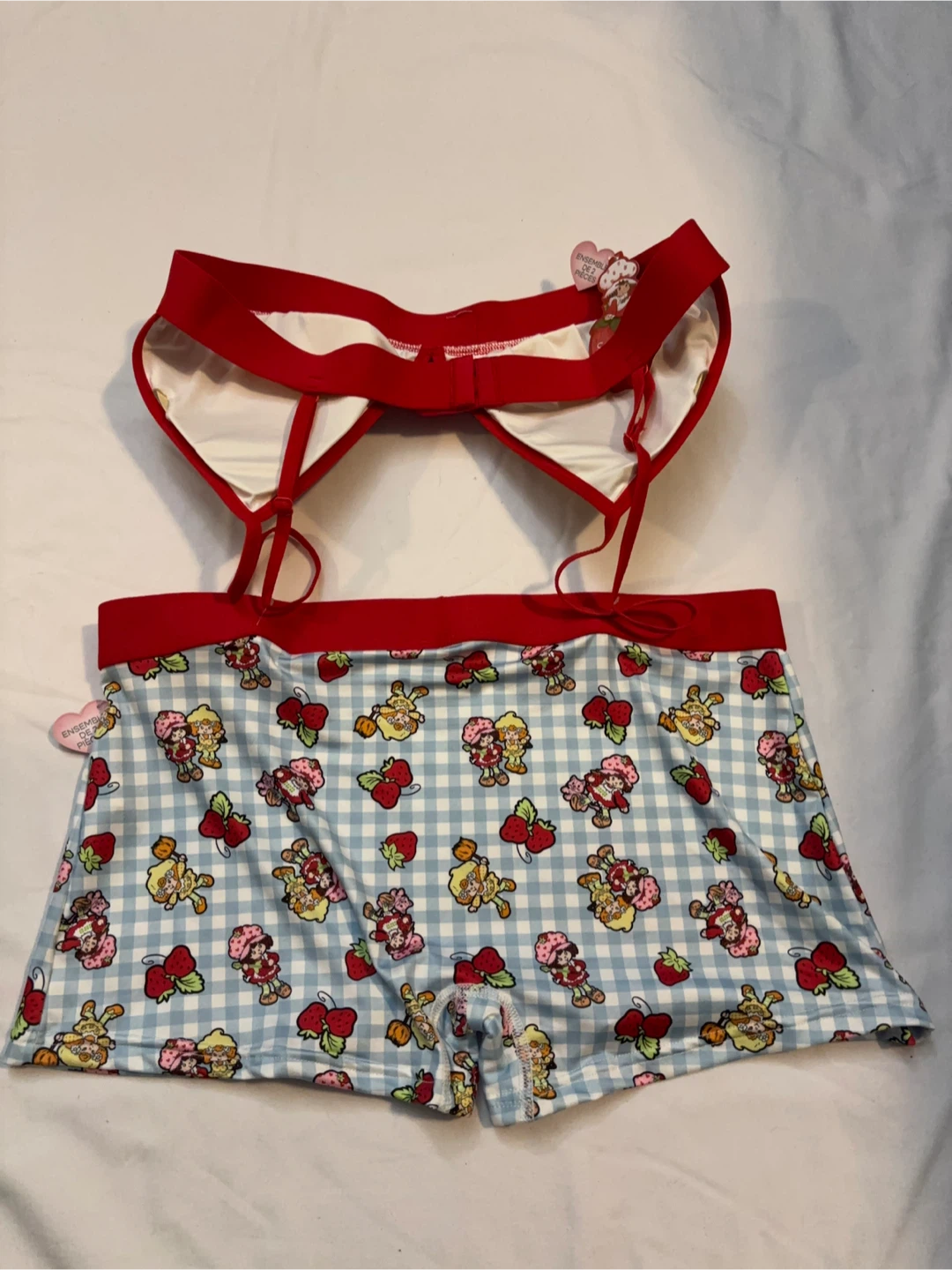 Strawberry Shortcake Bralette & Boy Shorts - photo 4