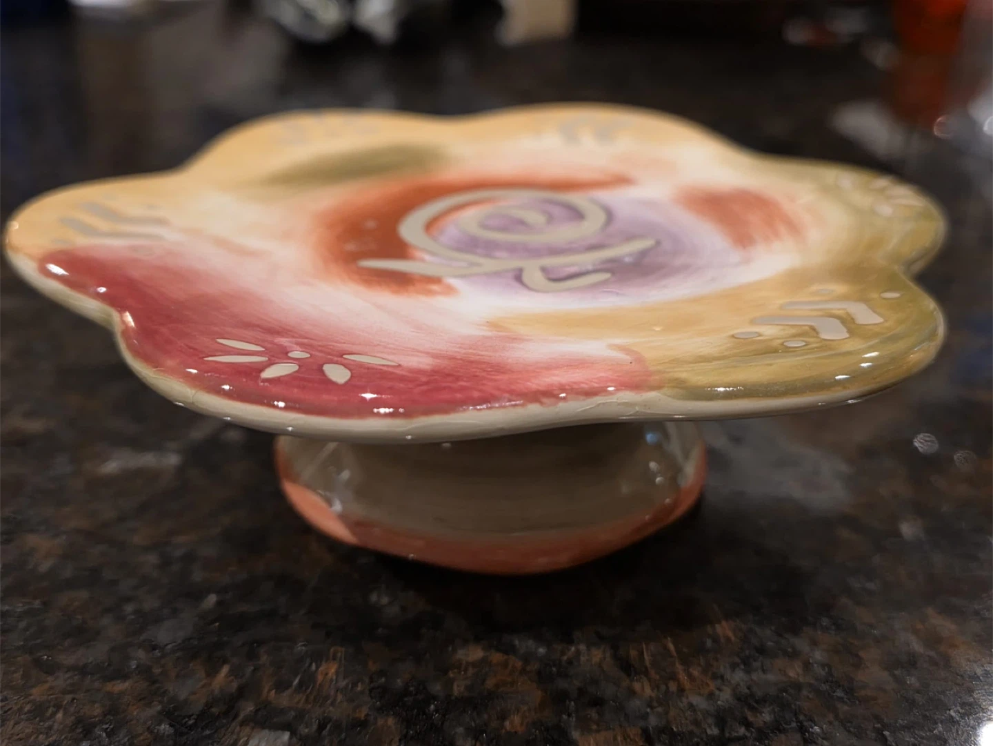Decorative Pedestal Dish
