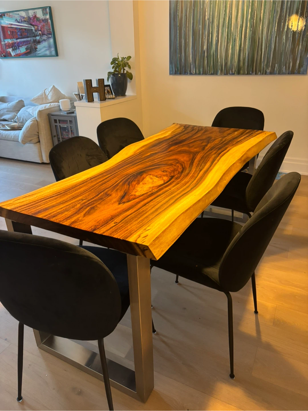 Live Edge wood Dining Table - photo 3