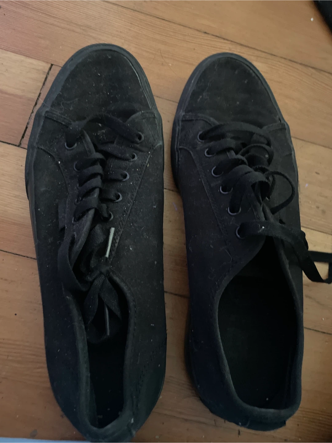Black Canvas Sneakers