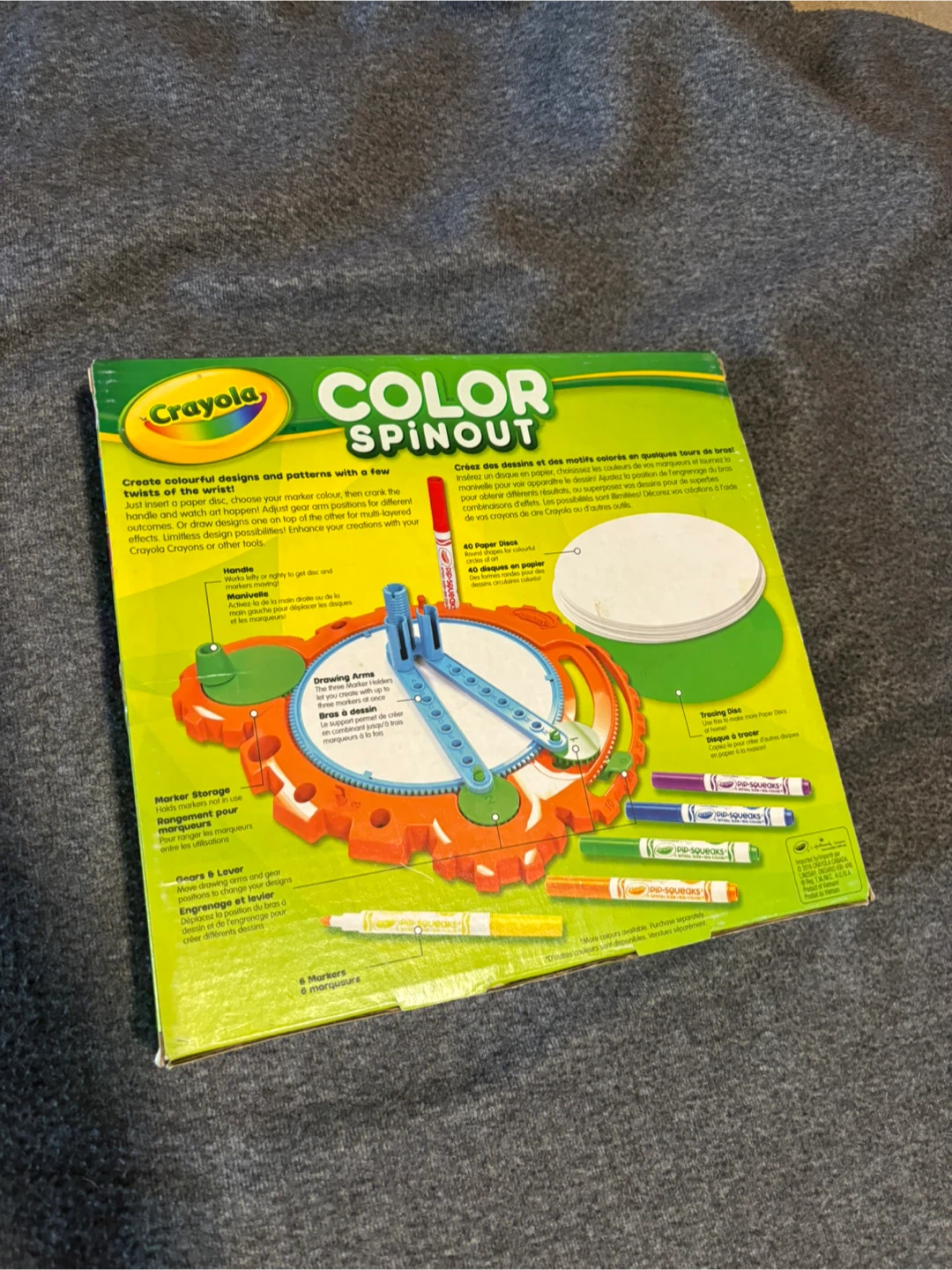 Crayola Color Spinout Art Toy - photo 2