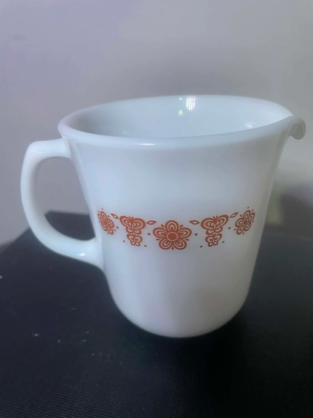 Butterfly Gold Pyrex Corningware Creamer and Sugar Dish Set - photo 3