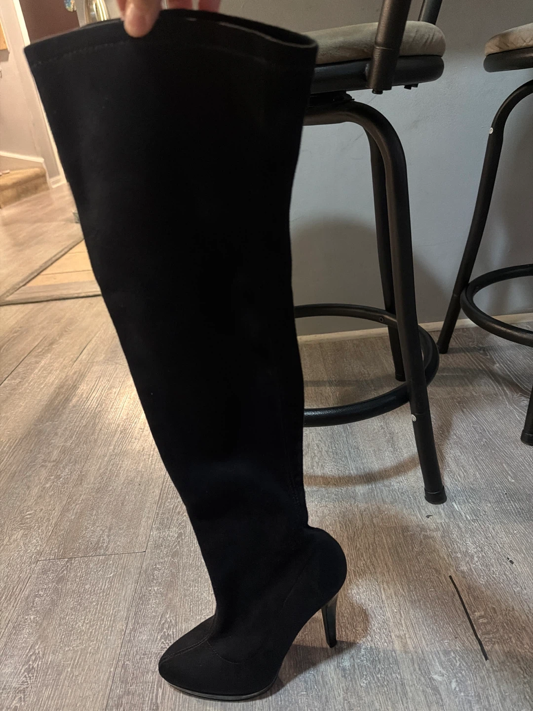 ALDO Black Over-the-Knee Boots Size 36 - photo 3