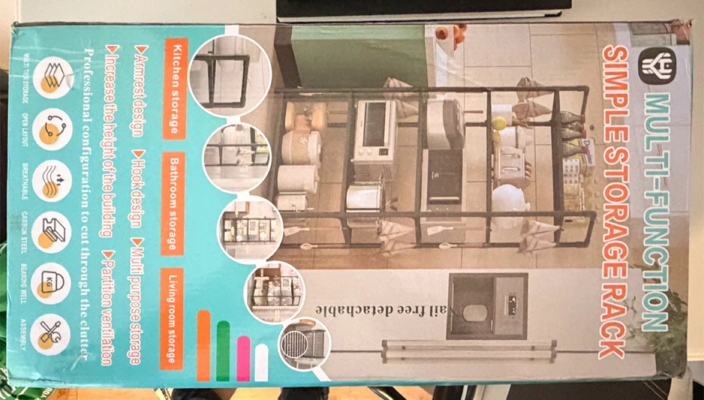 Simple Multi-Function Storage Rack