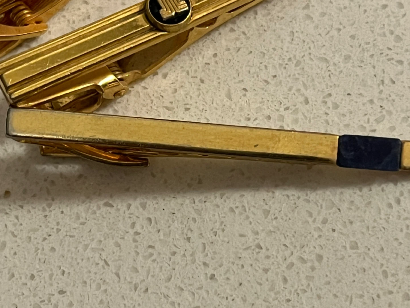 Vintage Gold Tone Tie Clips Lot of 5 - photo 3