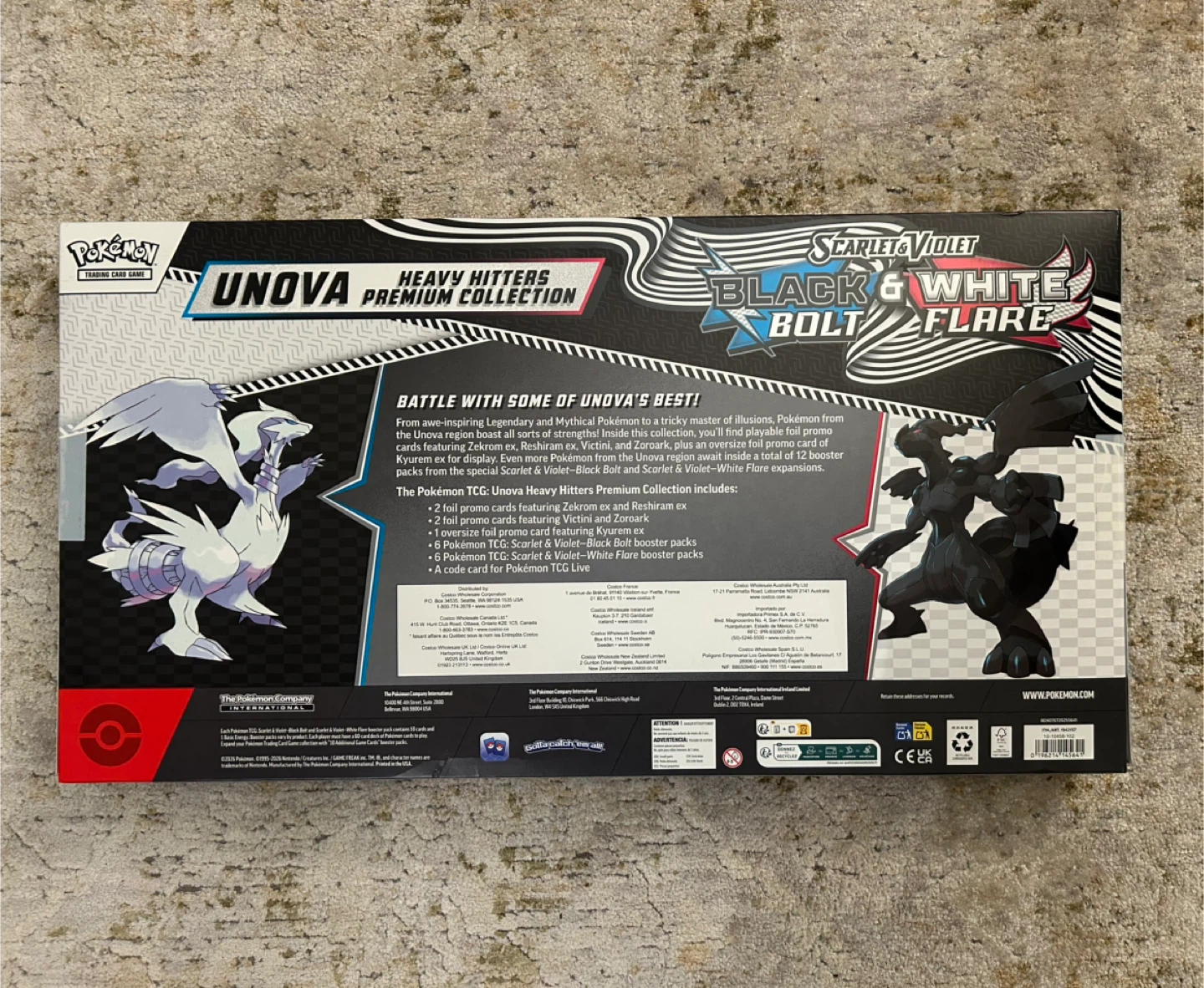 Unova Heavy Hitters Premium Collection Pokémon TCG - photo 2