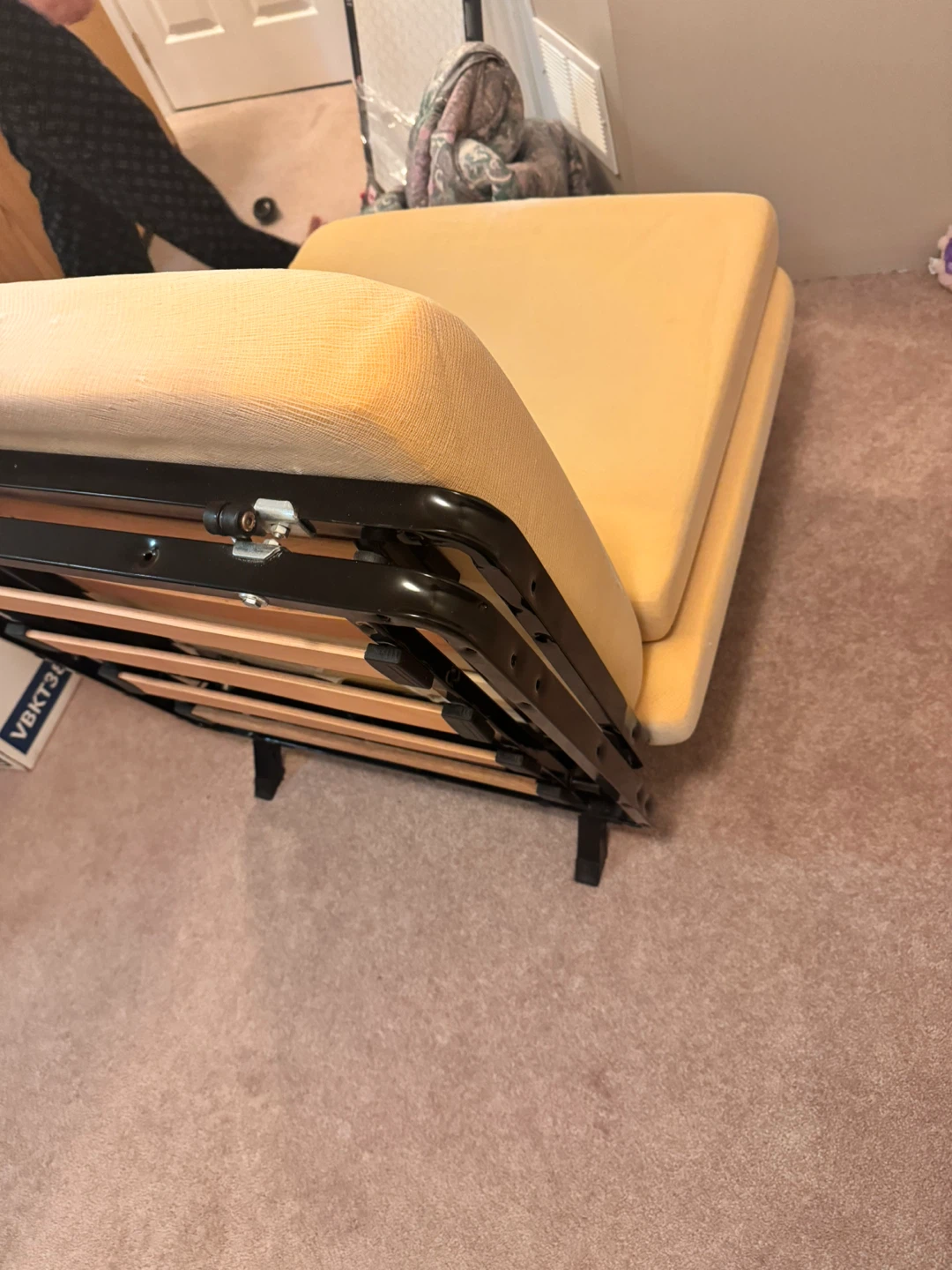 Foldable Futon Chair Bed Frame - photo 3