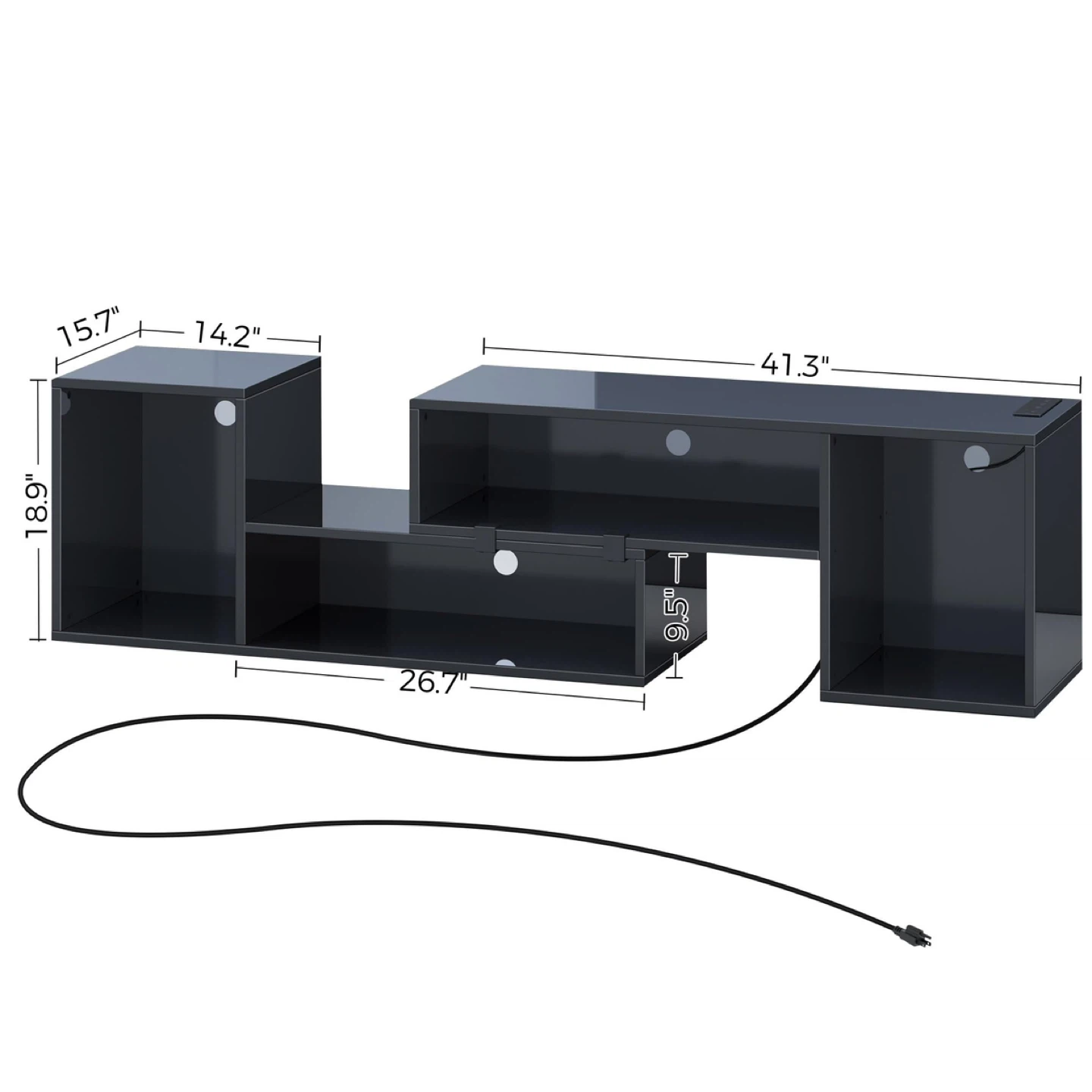 Deformable LED TV Stand for 45 -70 inch TV - photo 3
