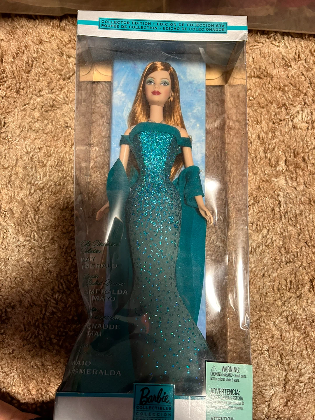 Barbie Collector Edition May Emerald Doll