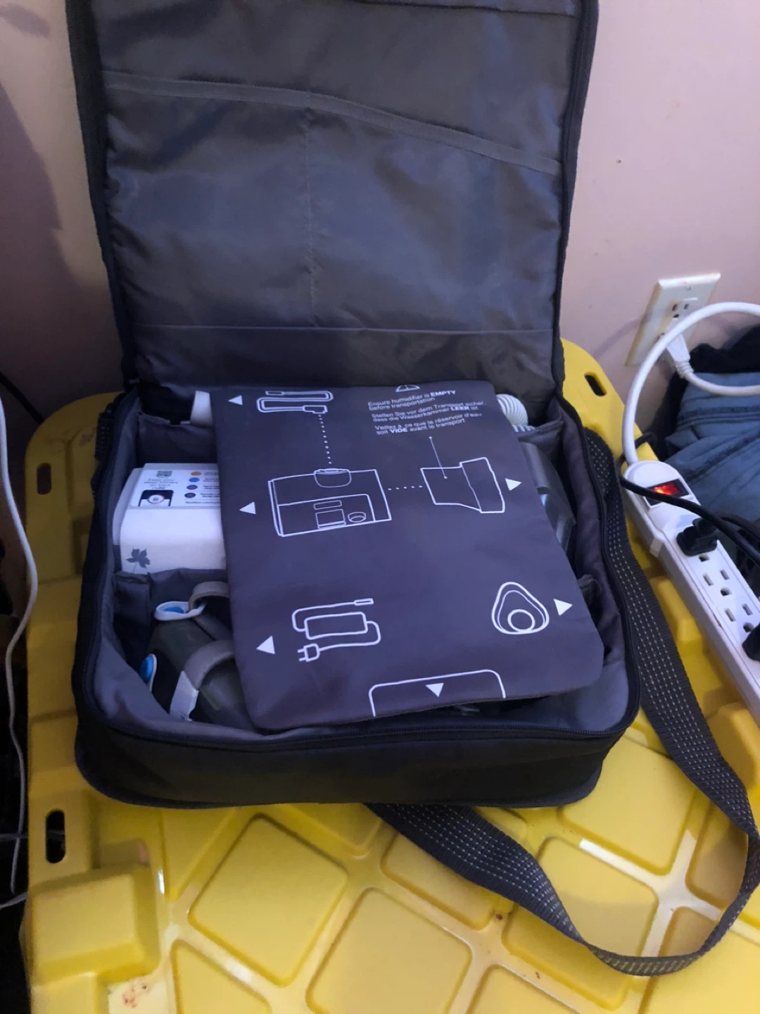 ResMed CPAP Machine with Mask and Carrying Case - photo 2