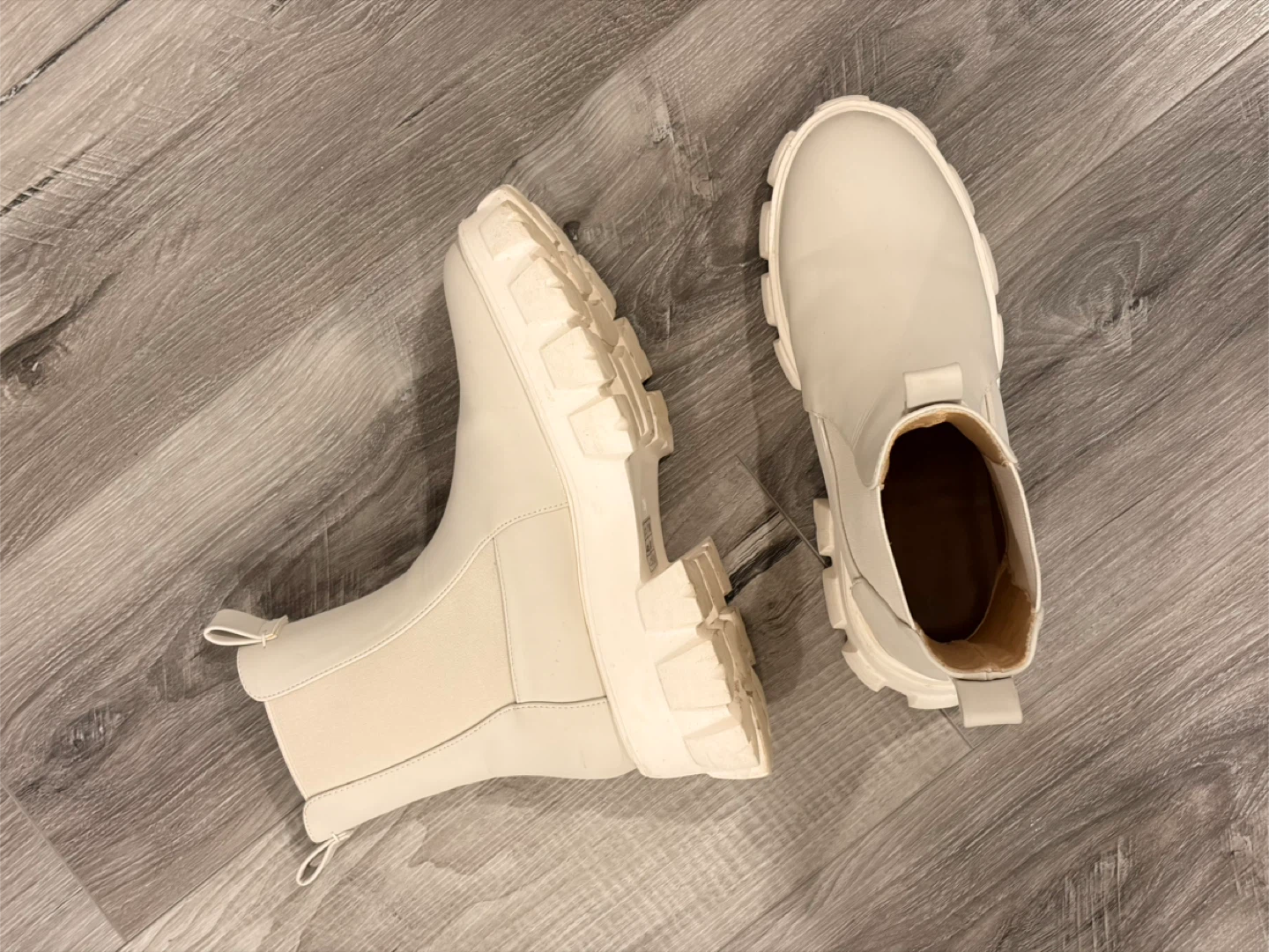 PIECES Alexandria Ankle Boots - white, Size 39 - photo 5