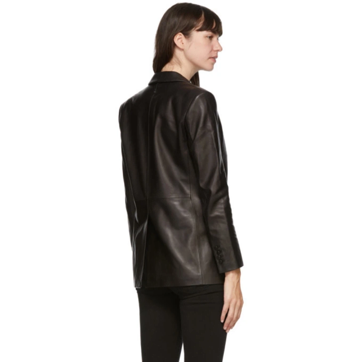 Mackage leather oversized blazer Small fits small & medium - photo 4