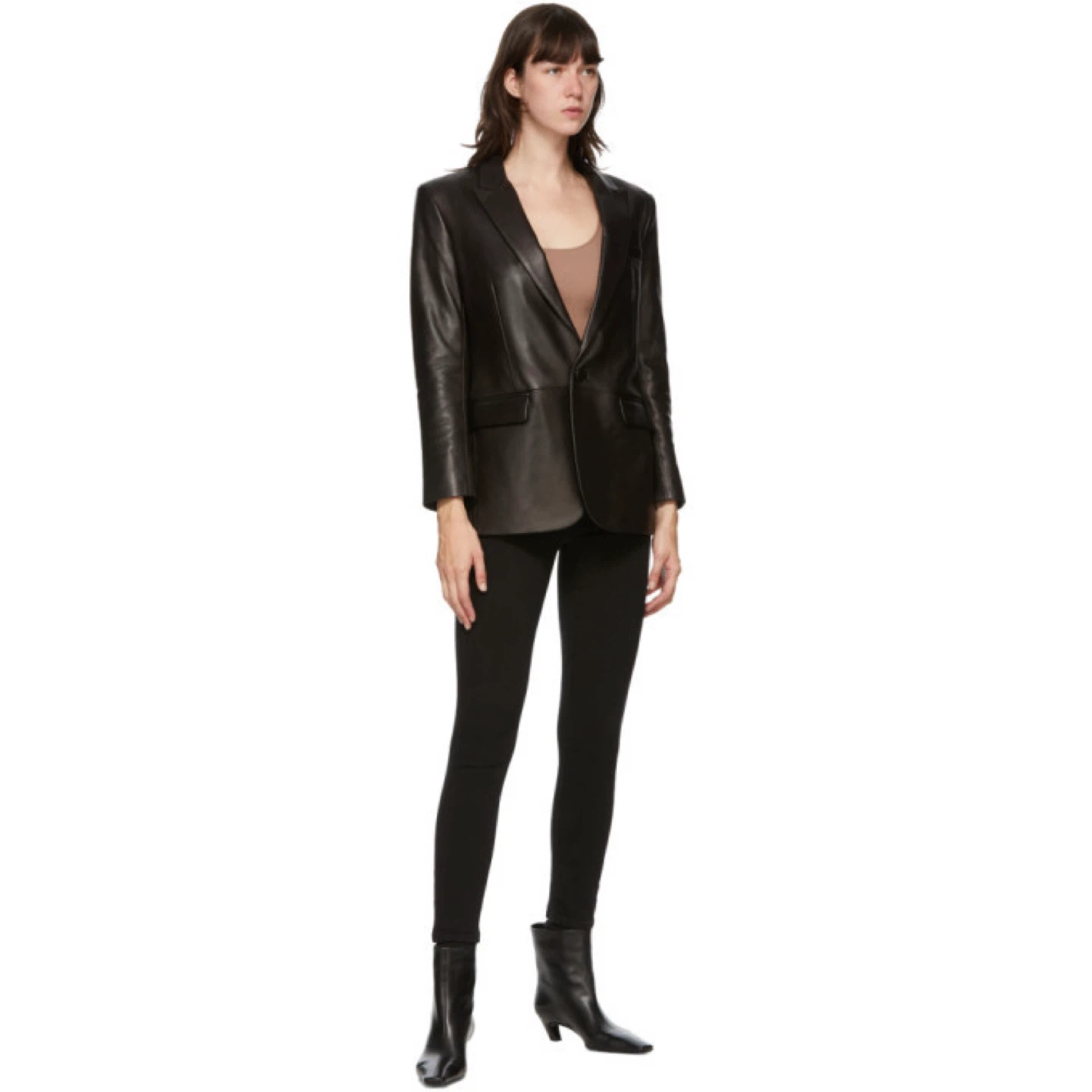 Mackage leather oversized blazer Small fits small & medium - photo 3