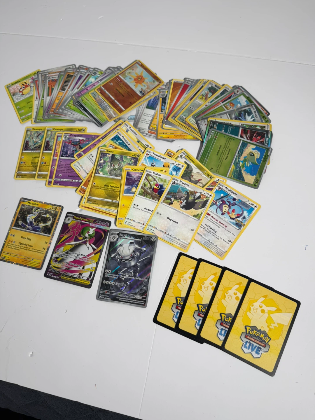 Pokemon Card Lot (83)+Tin Case NM/M cond Holo EX Steelix ++ - photo 3