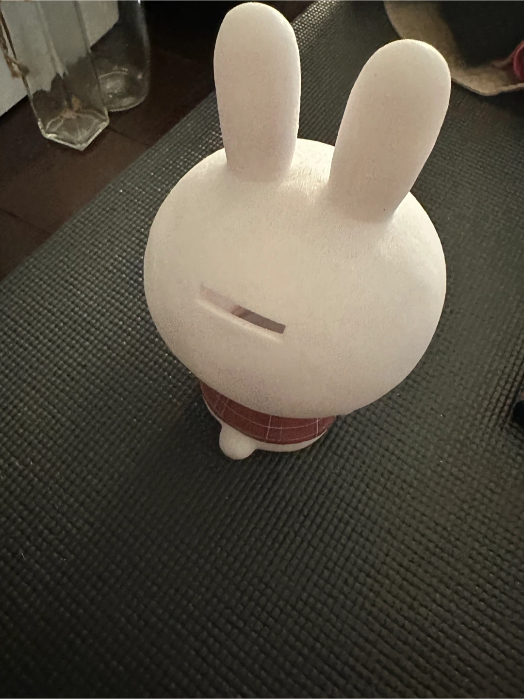 White Bunny Piggy Bank - photo 2