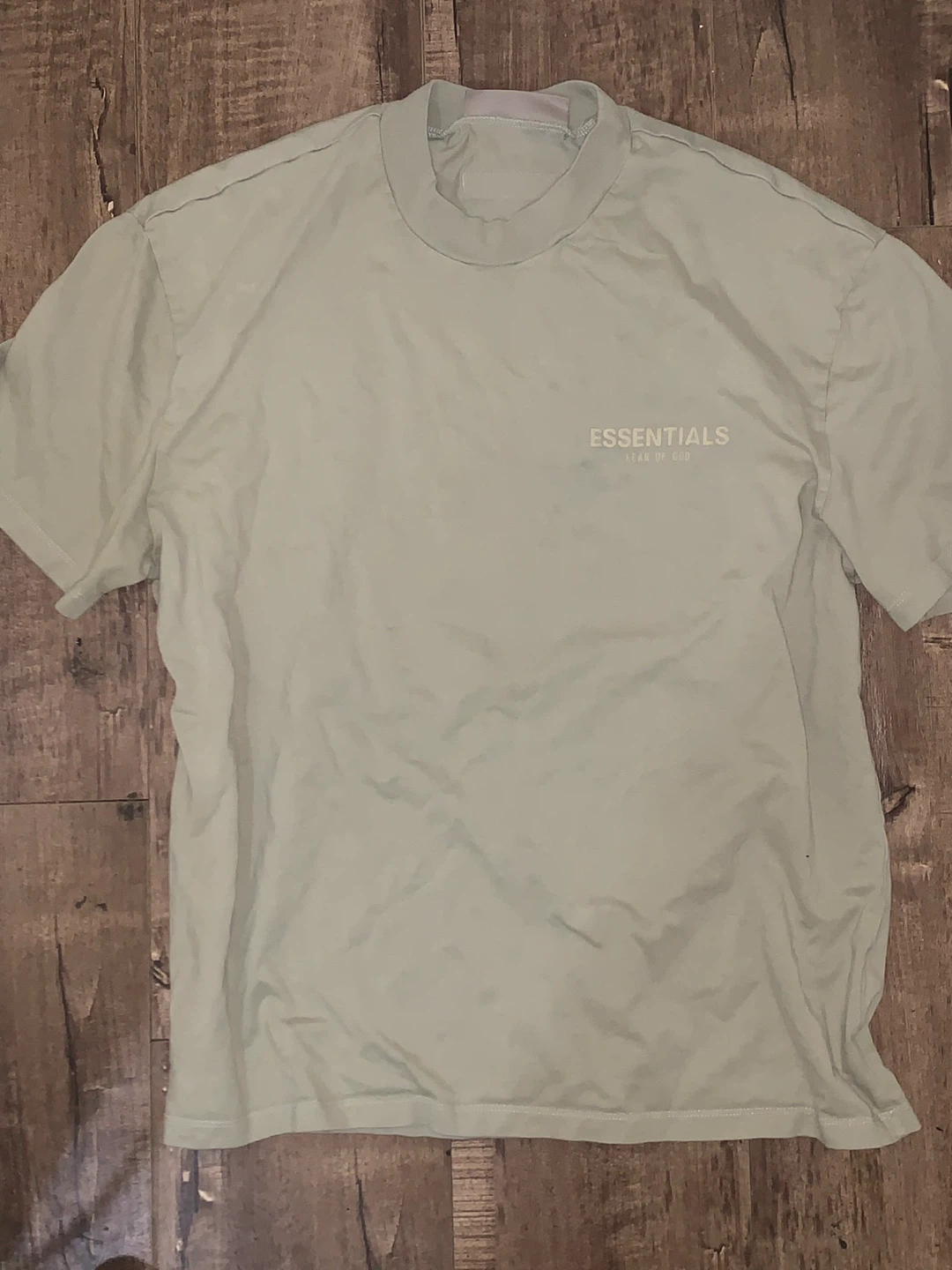 ESSENTIALS Fear of God T-Shirt - Pale Green - Medium