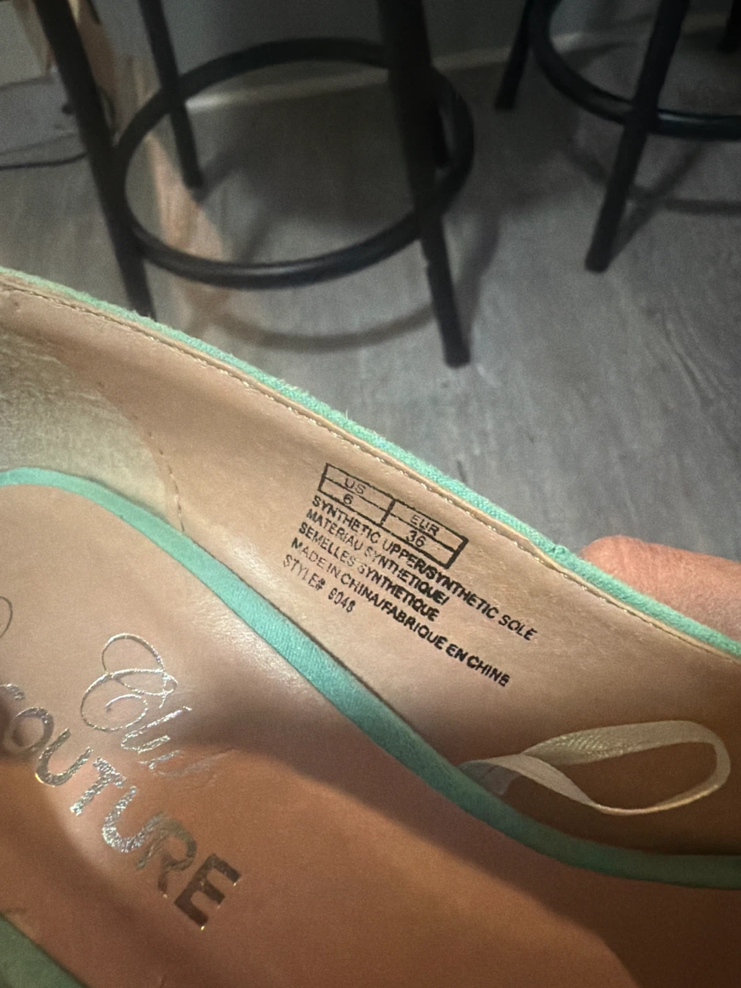 Club Couture Teal Peep Toe Platform Heels Size 36 - photo 3