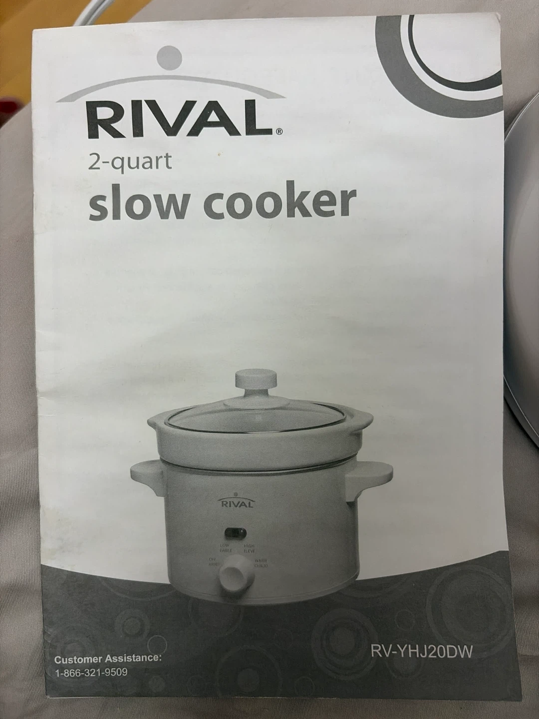 2 Quart Slow  Cooker By Rival - photo 3