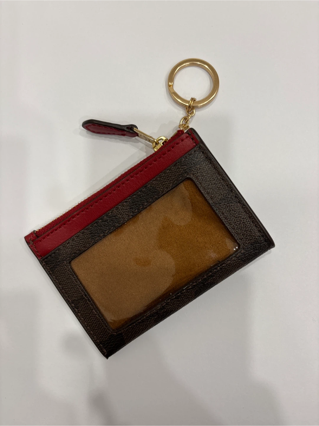 Coach Card Holder with Keychain - photo 2