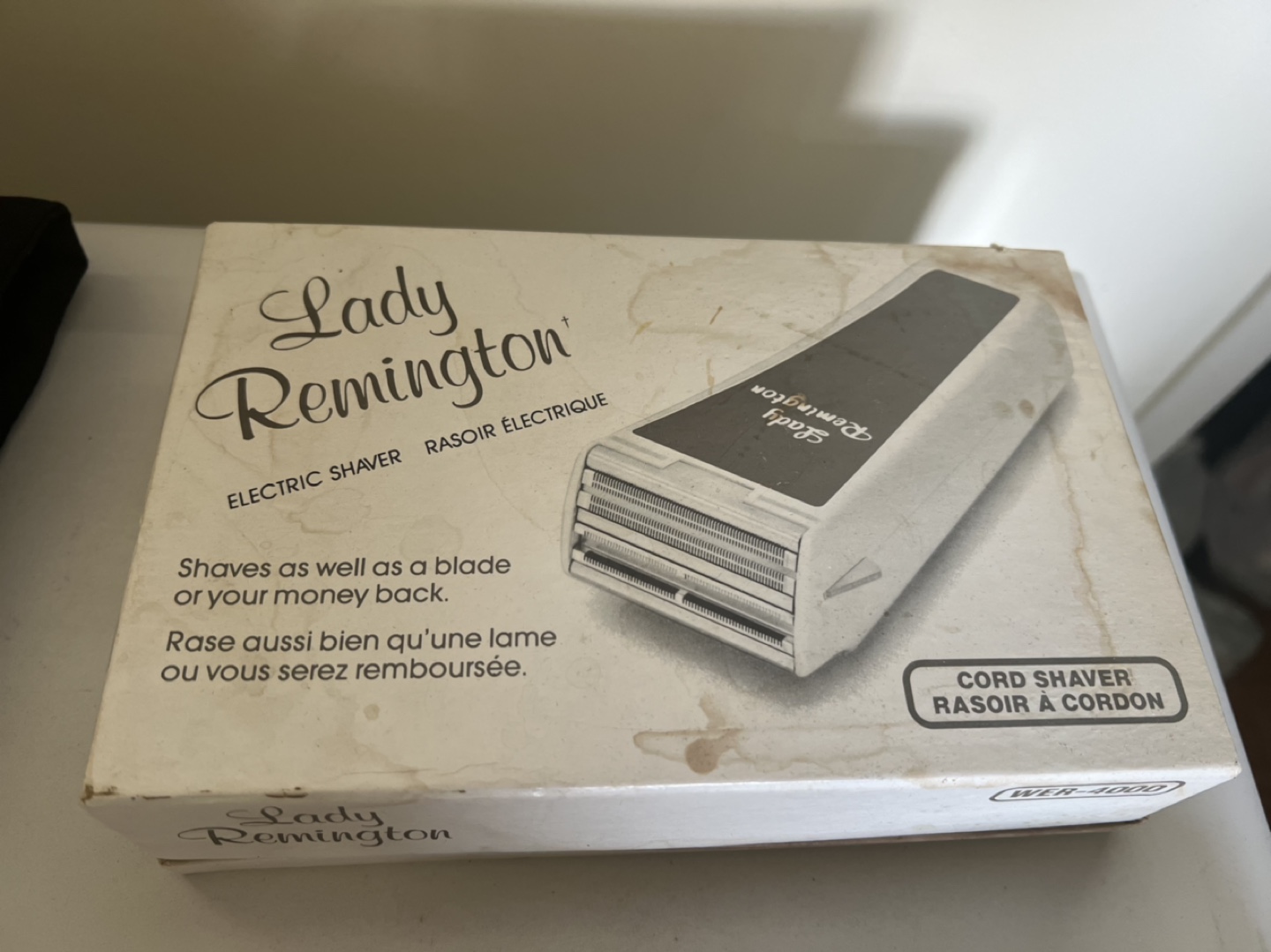Lady Remington Cord Electric Shaver