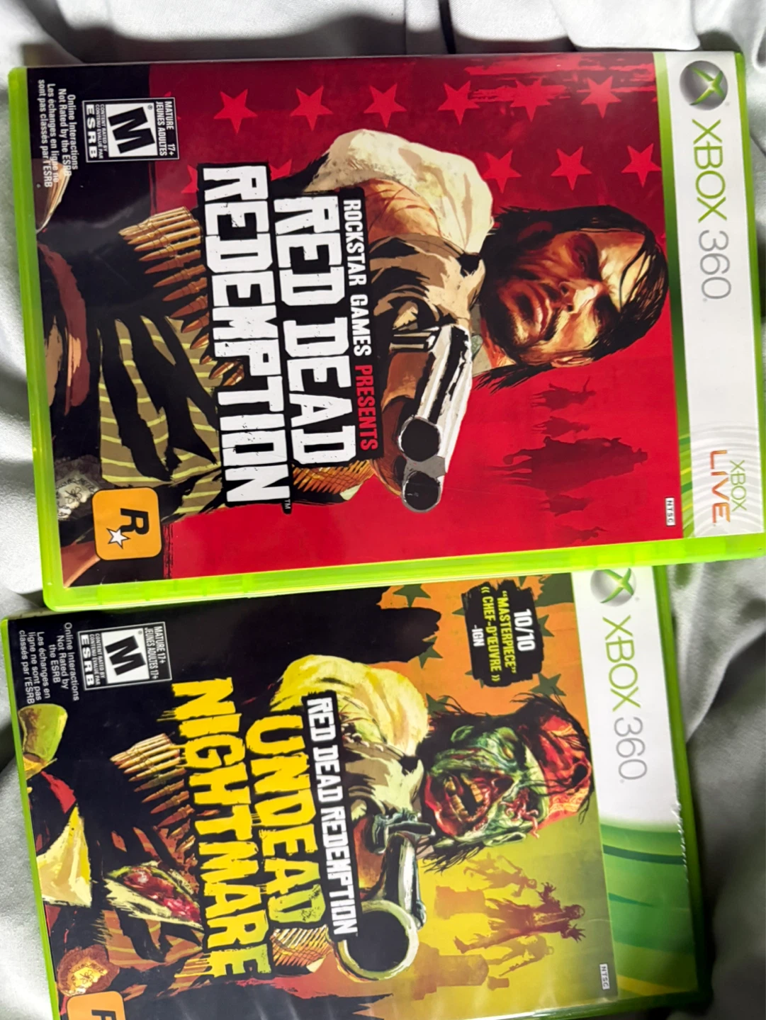 Xbox 360 Games - Red Dead Redemption and RDR: Undead Nightmare