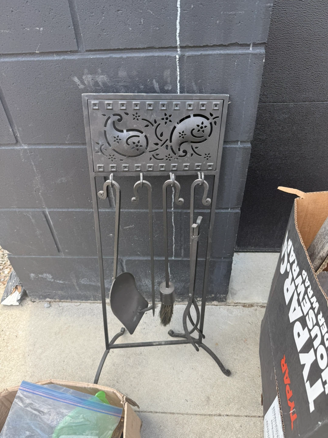 Decorative Fireplace Tool Set - photo 2