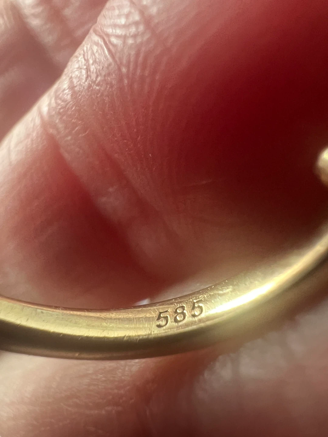 14 k Gold Sapphire and Diamond Halo Ring - photo 5