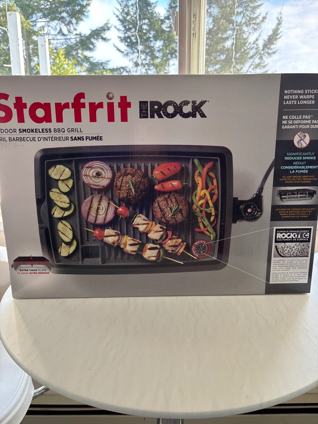Starfrit The Rock Indoor Smokeless BBQ Grill