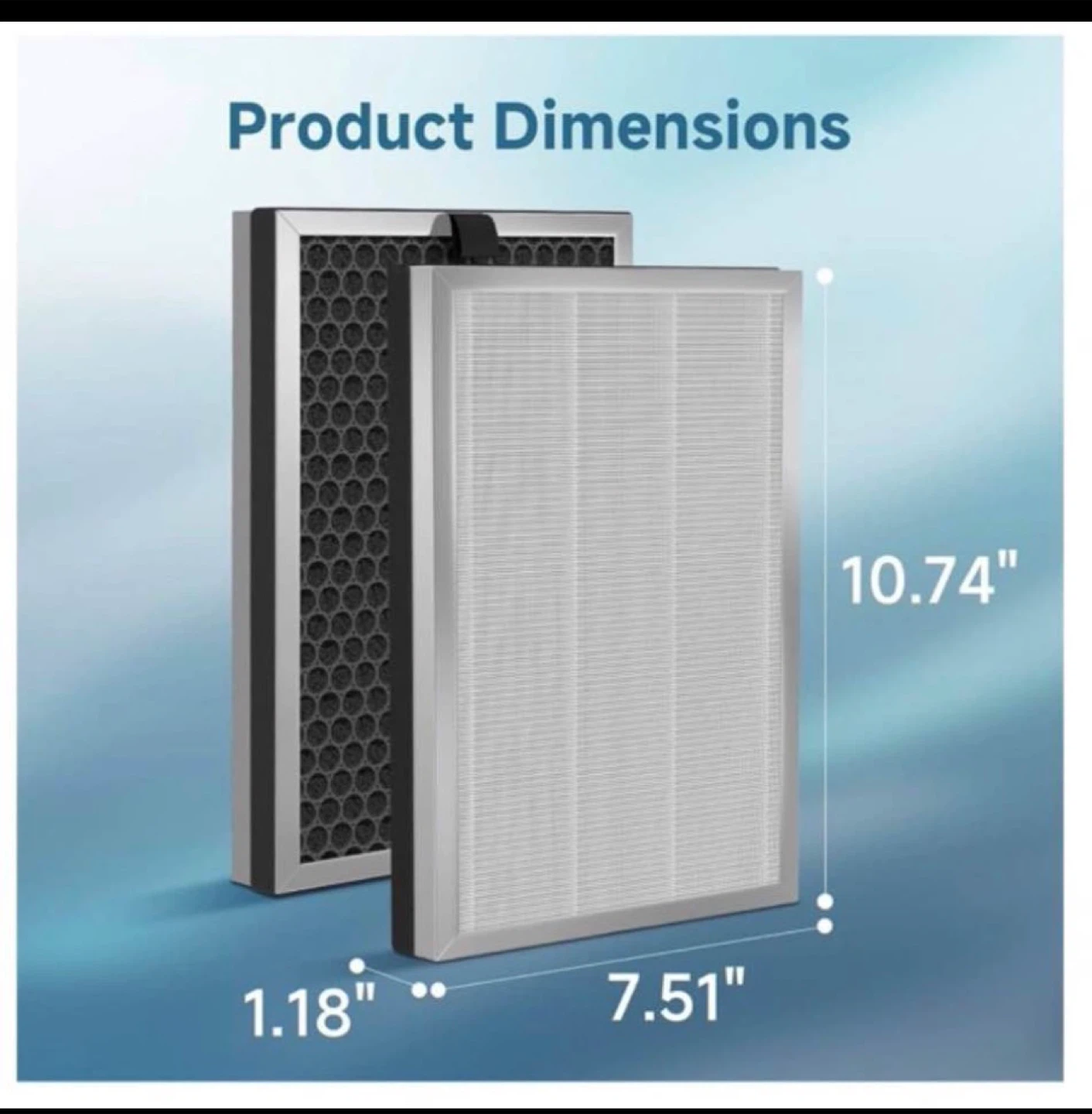 Replacement Air Filter Set - photo 2