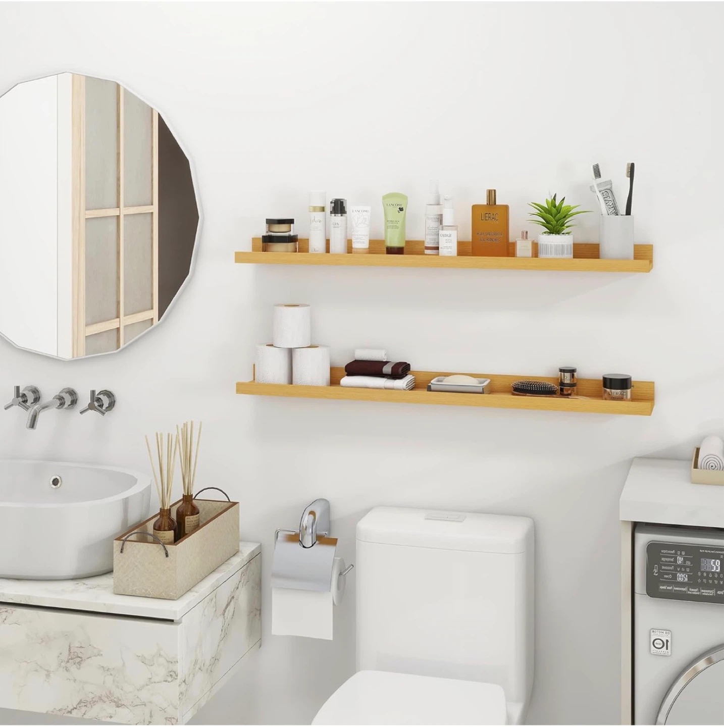 Heimlove Floating Shelves, 36 Inches  Set of 2 - photo 3
