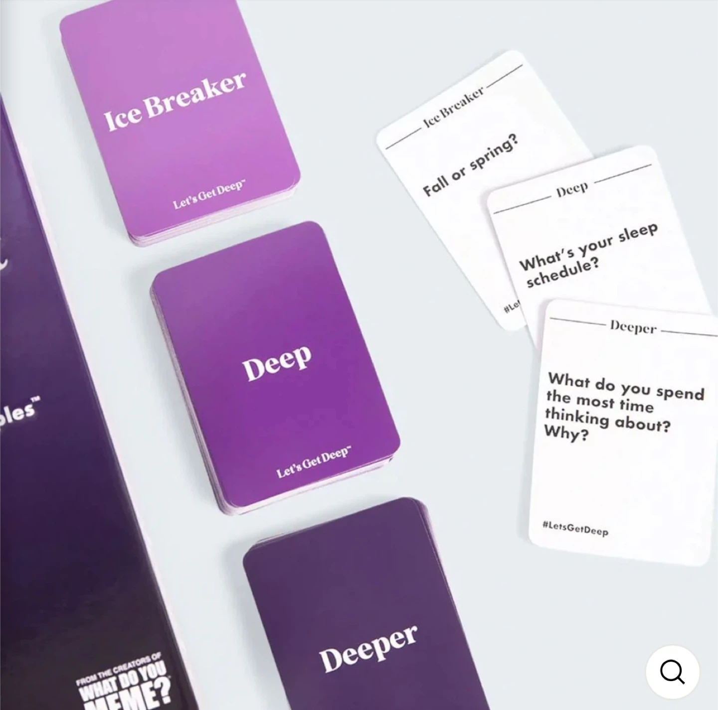 New Let's Get Deep Questions for Couples Card Game - photo 2