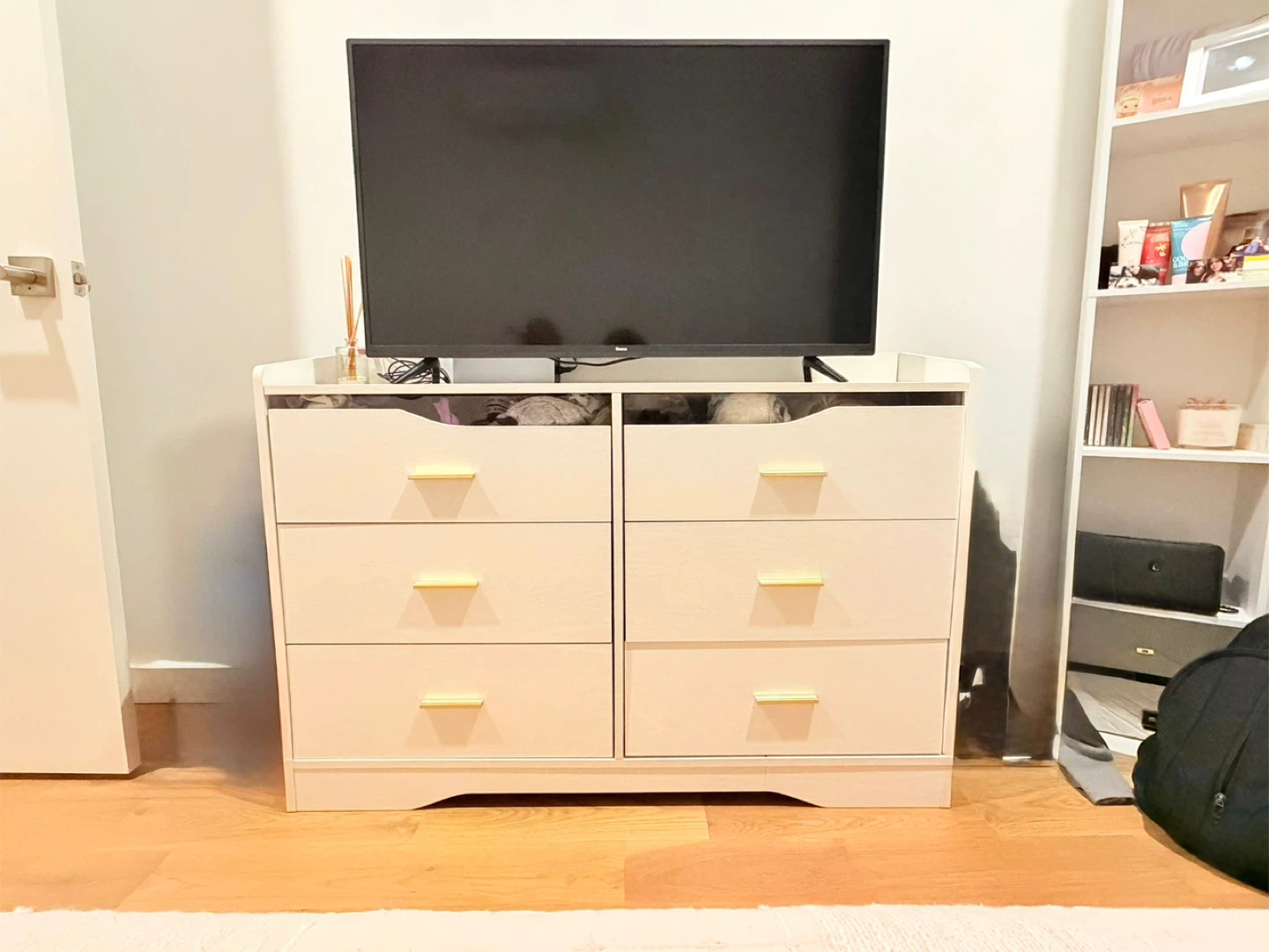 Ebern Designs Modern Wooden 6-Drawer Dresser - White - photo 2