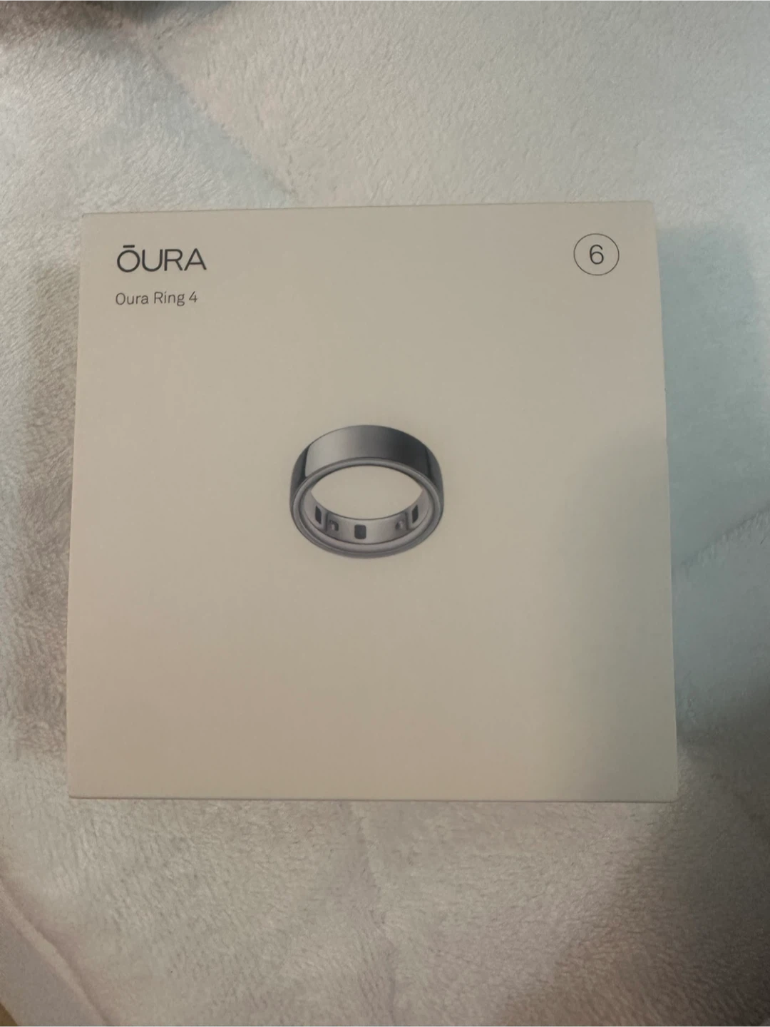 Oura Ring 4 silver full box nearly new - photo 3