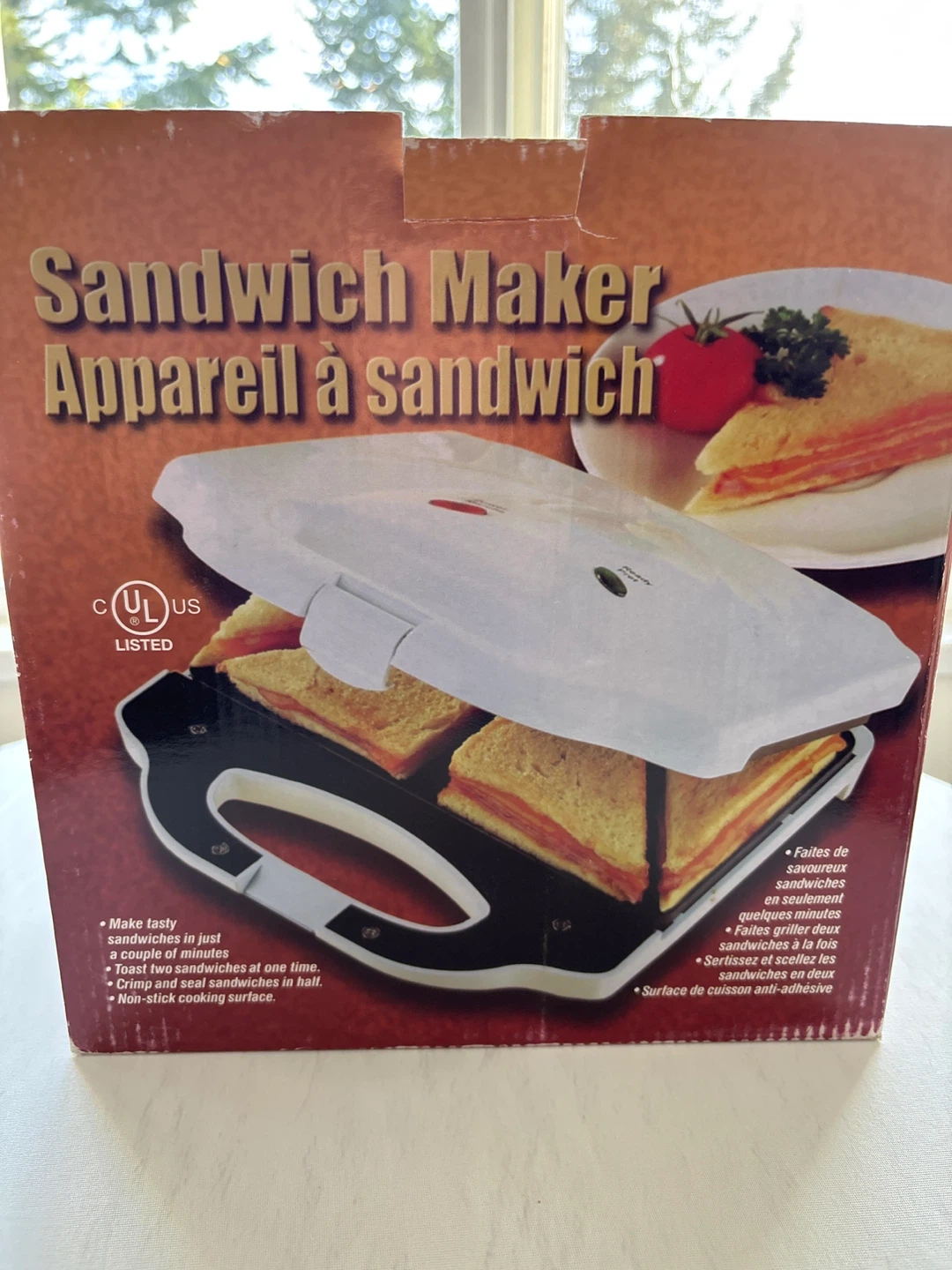 Sandwich Maker - Makes 2 Sandwiches - photo 2