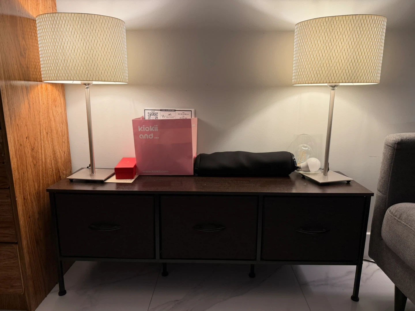 3-Drawer Storage Unit - photo 2