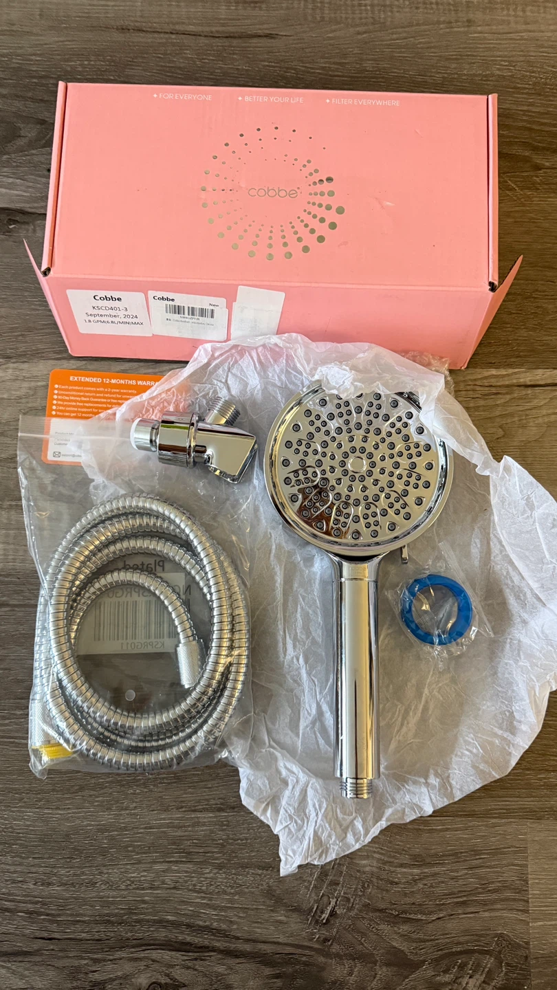Cobbe 5-Spray Mode Filtered Shower Head