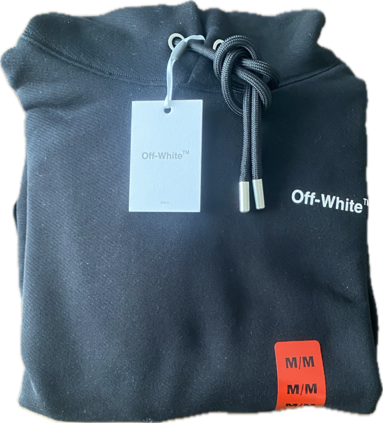 Brand new OFF-WHITE hoodie white, black & blue colours - photo 2
