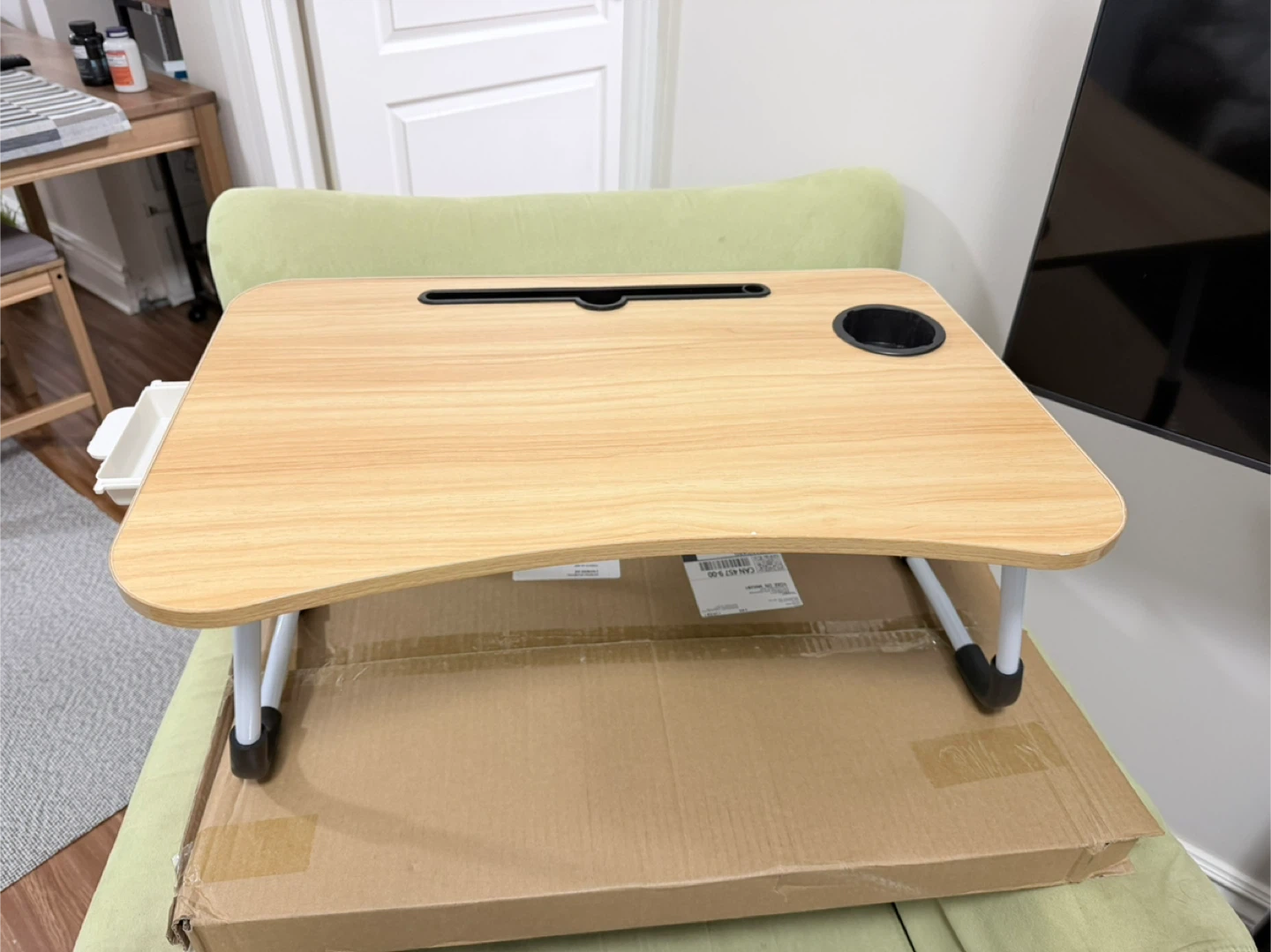 Portable Lap Desk with Cup Holder - photo 3
