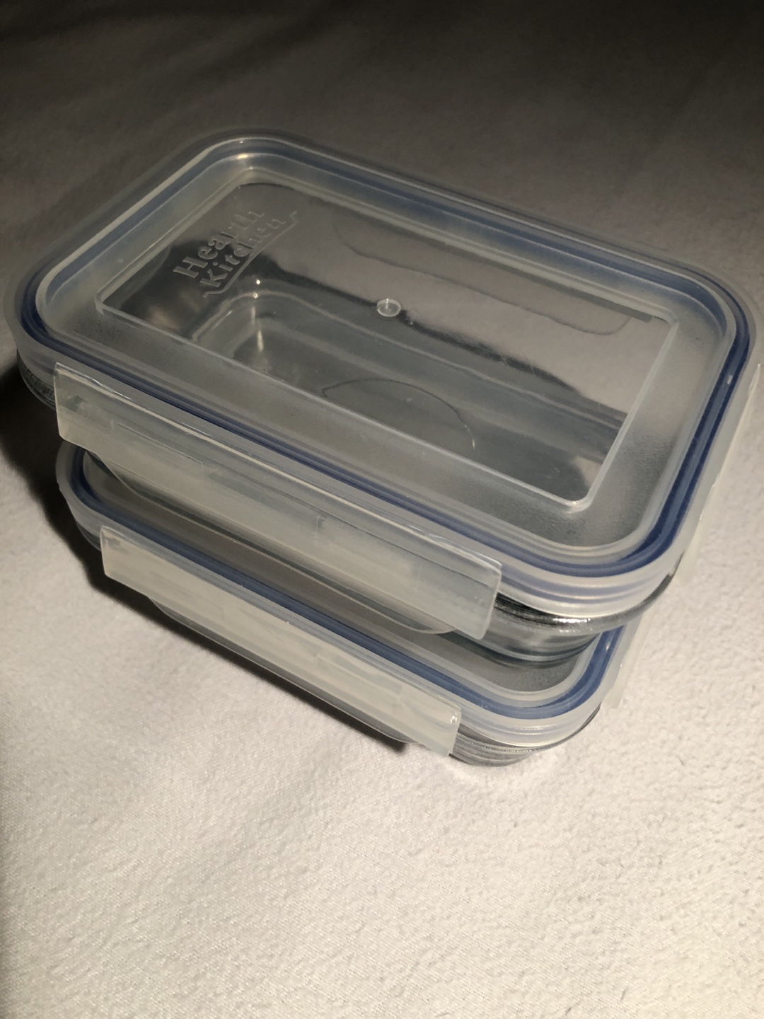 🥕 #freecycle Glass Food Storage Containers - Set of 2